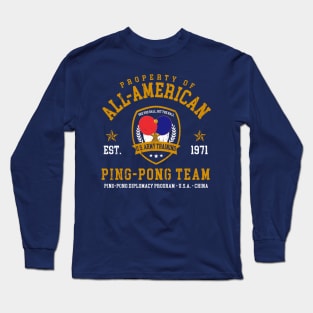 All-American Ping Pong Team Long Sleeve T-Shirt